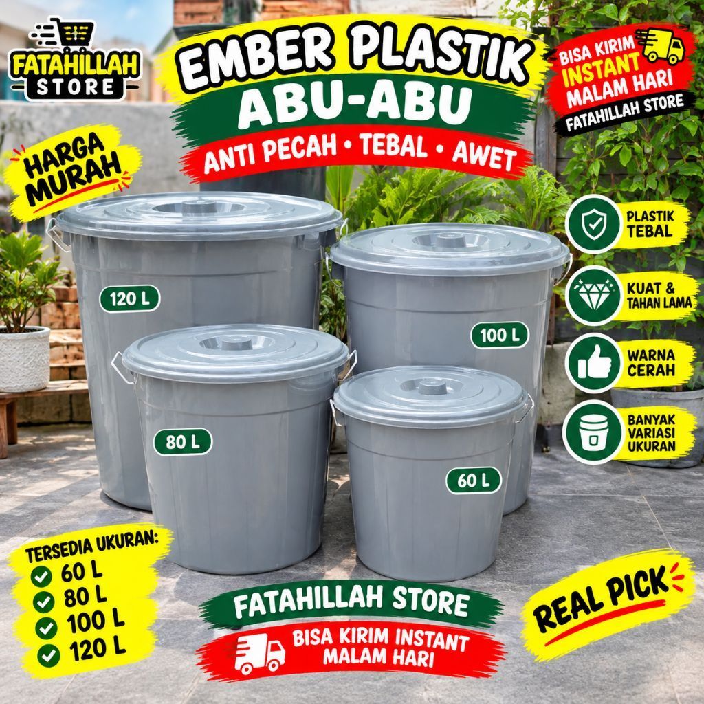 EMBER BESAR EMBER KECIL EMBER AIR EMBER PLASTIK