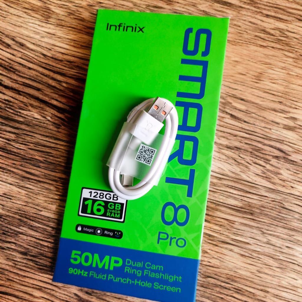 Cable Charger infinix 10W 18W Asli Smart 20, Smart 10, Smart 9 Smart 8 Smart 8 PRO