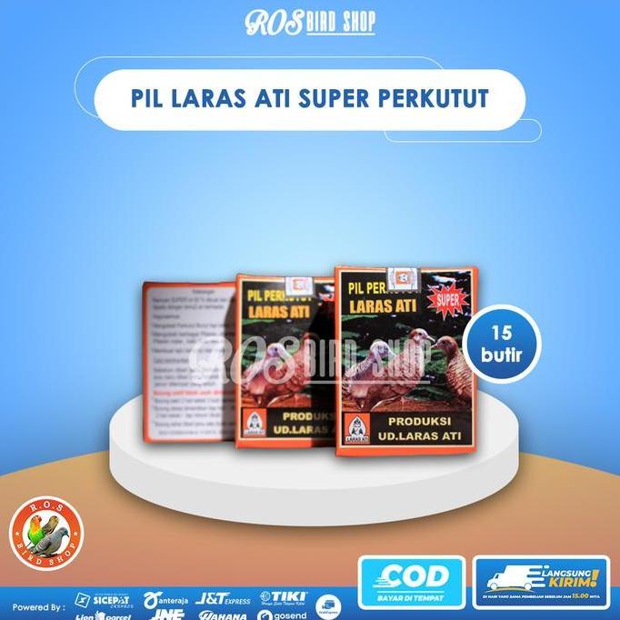 PIL PERKUTUT LARASATI super obat perkutut
