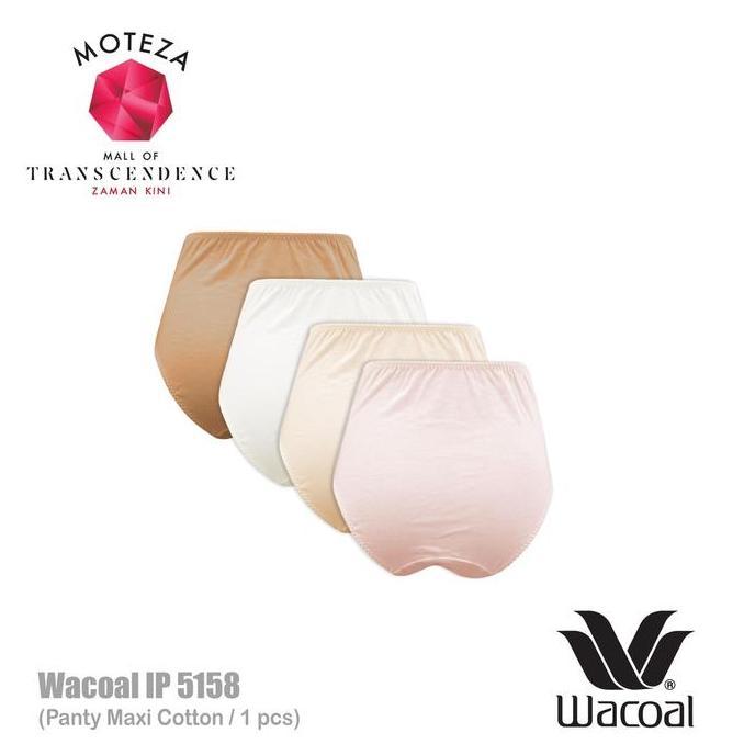 Wacoal Panty Maxi Cotton - IP 5158 Basic Katun Nyaman Wanita