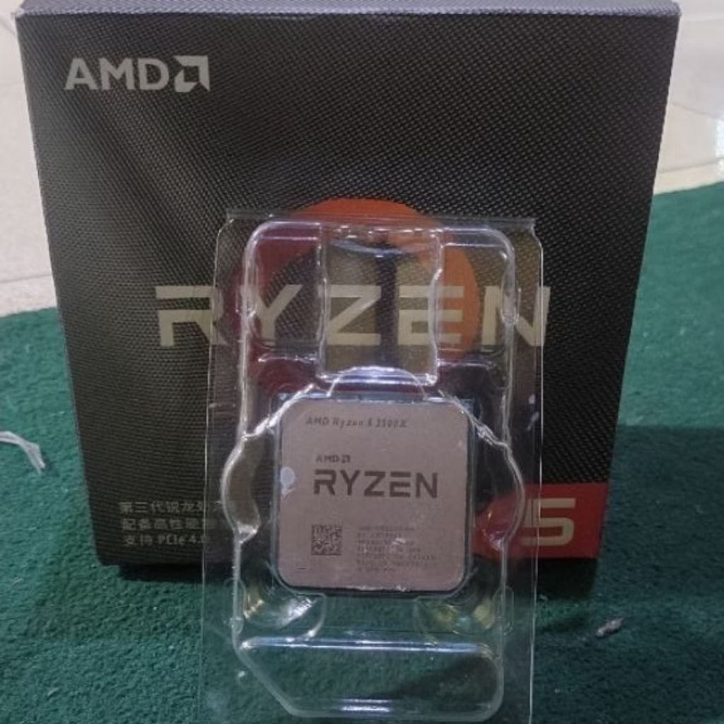 ryzen 5 3500x tray + box