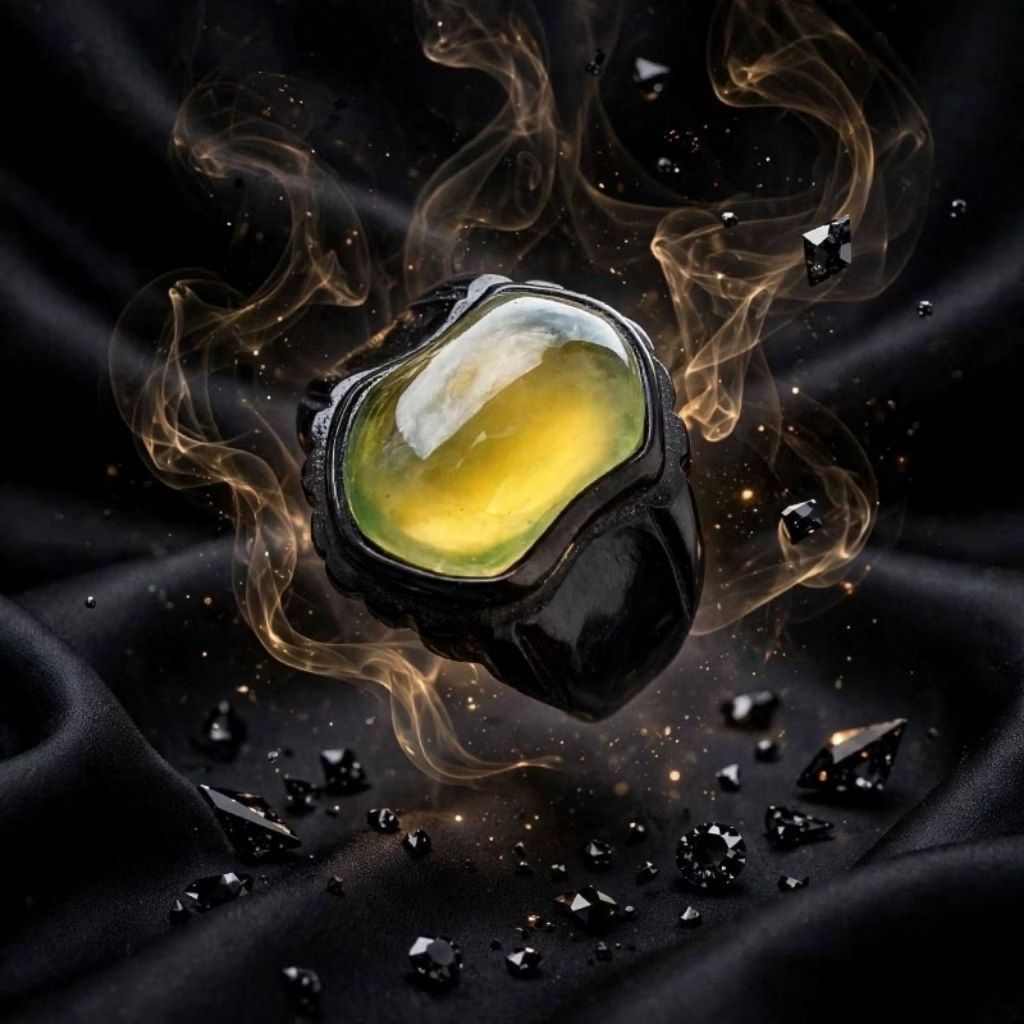 Cincin Batu Natural Bio Solar Aceh Change Colour Original