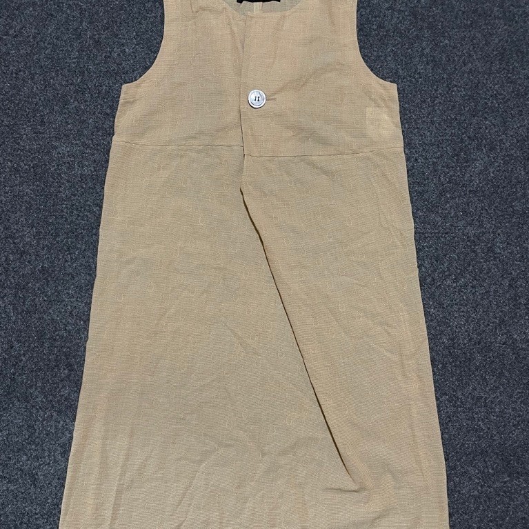 Vintage AD1995 Tricot Comme des Garçons Wool Wrap Vest Dress Size M