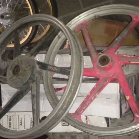 Velg satria 2 tak Yoko double disc