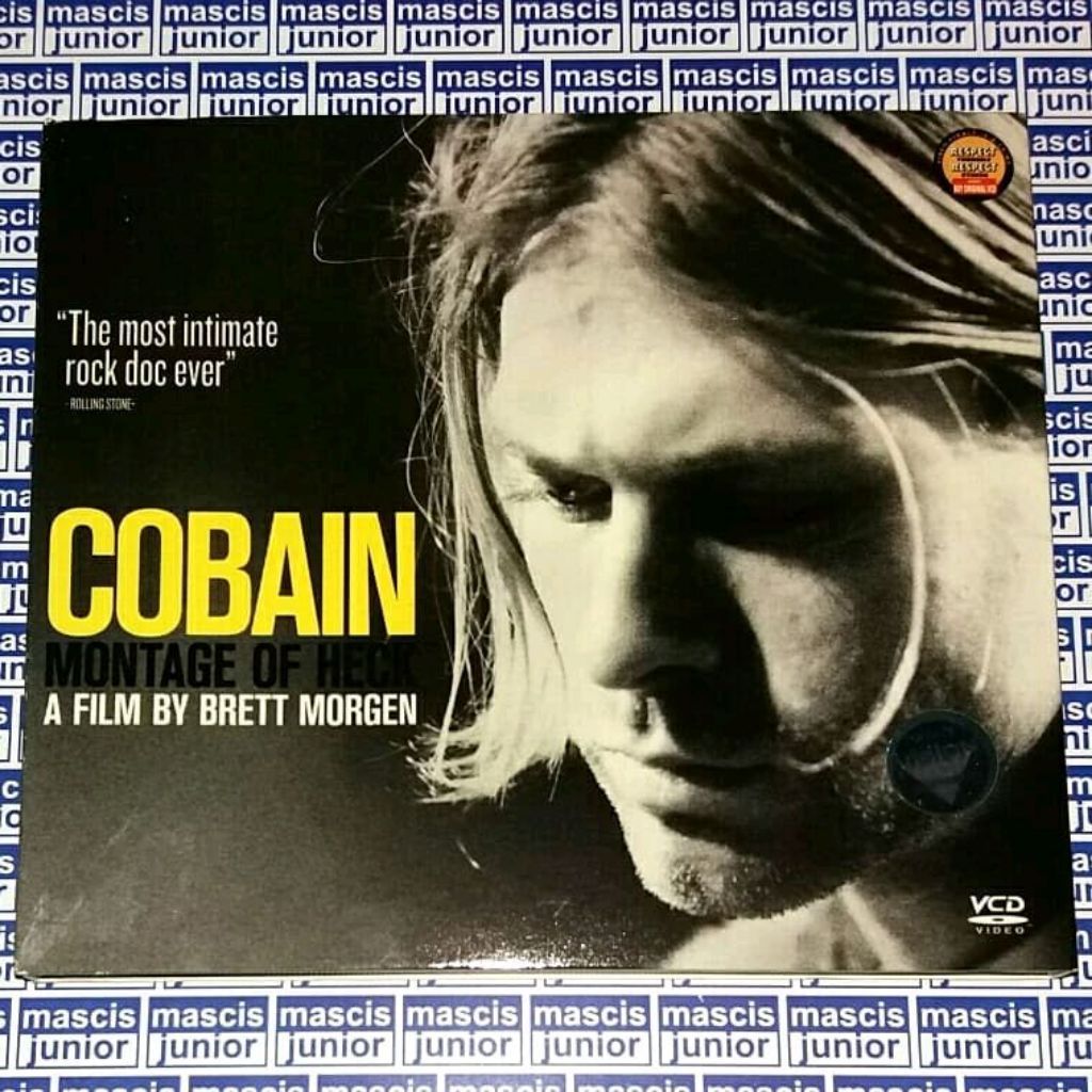 VCD Kurt Cobain Nirvana : Montage of Heck by: Brett Morgen . V CD ORIGINAL