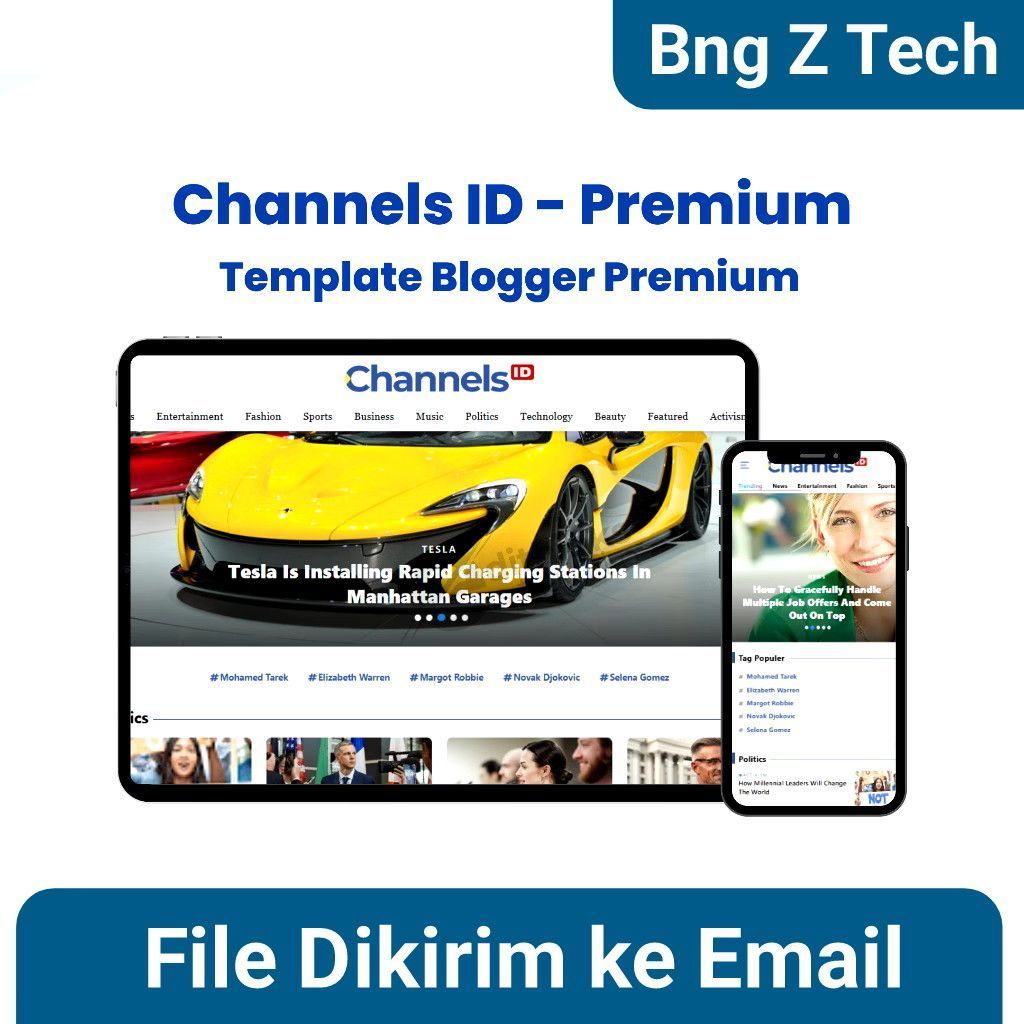 Template Blogger Channels ID / Template Blogger Premium