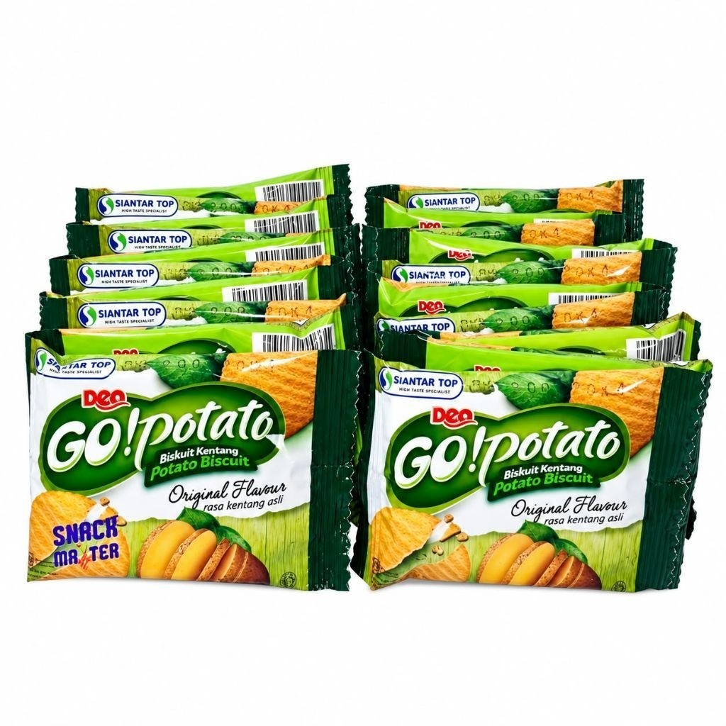 BISKUIT GO POTATO 10 GR IS 20 PCS