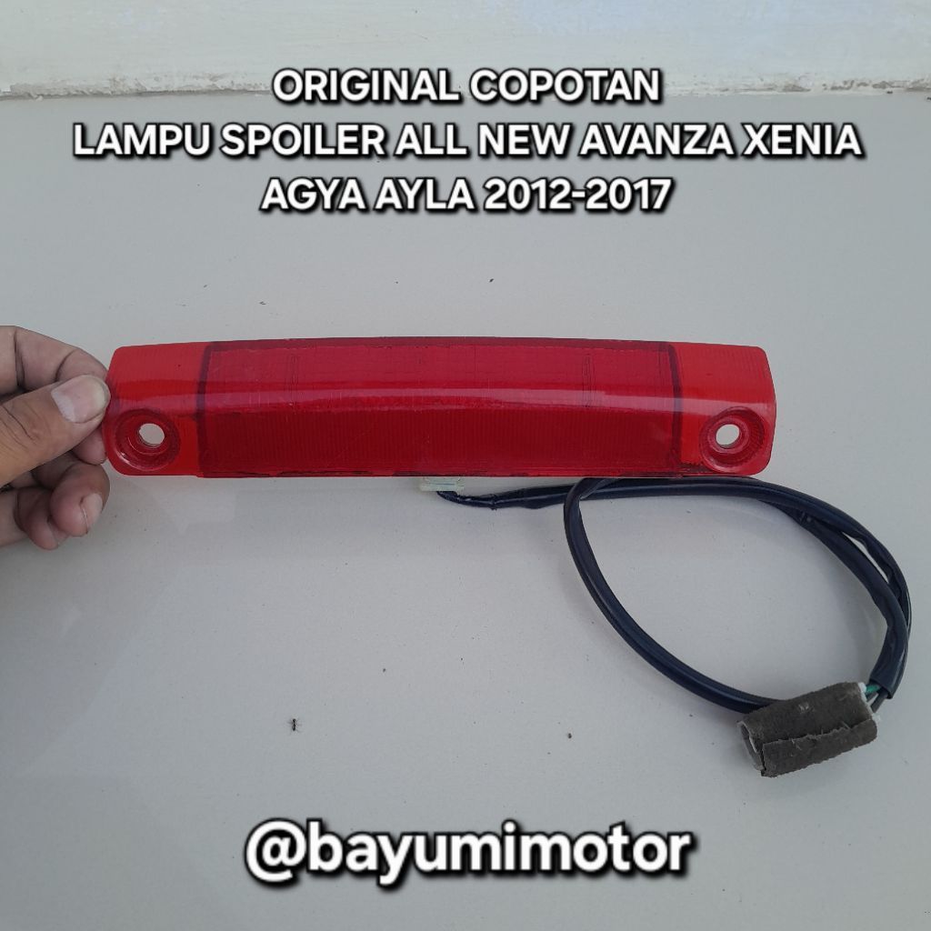 ORIGINAL lampu spoiler all new avanza xenia agya ayla 2012-2017