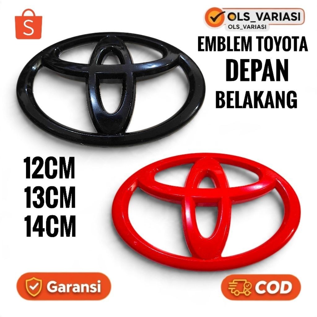 emblem logo toyota avanza / emblem logo toyota agya / emblem logo toyota innova / emblem logo toyota