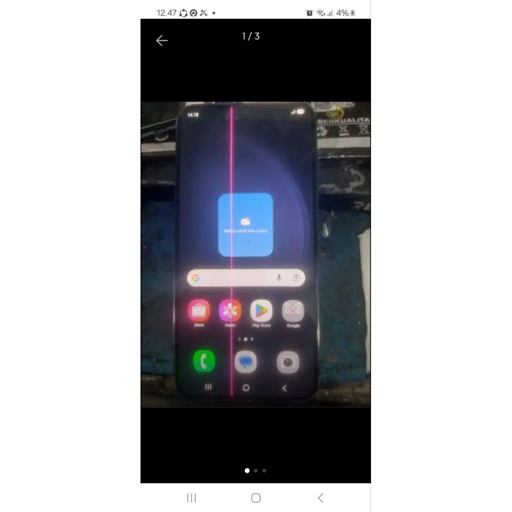 lcd copotan samsung s23 plus