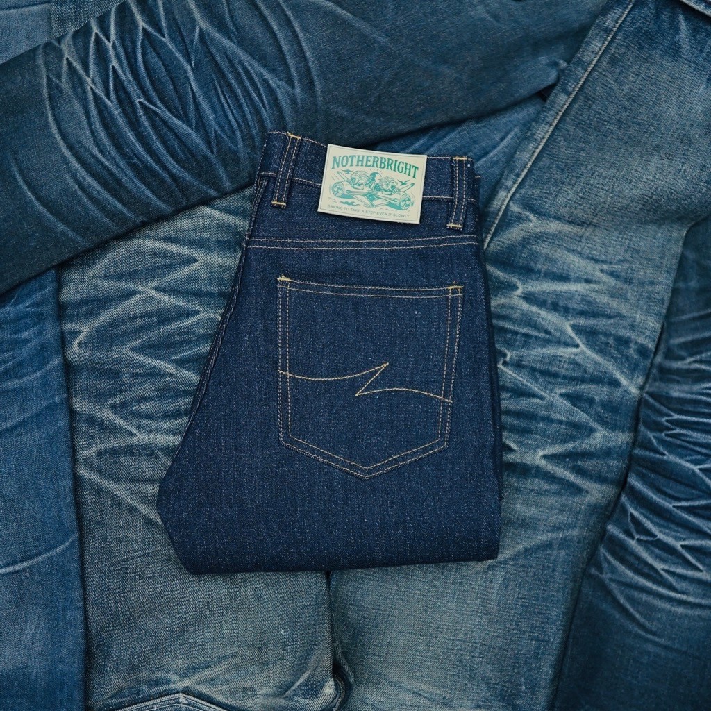 notherbright - denim jeans 17oz selvedge accent