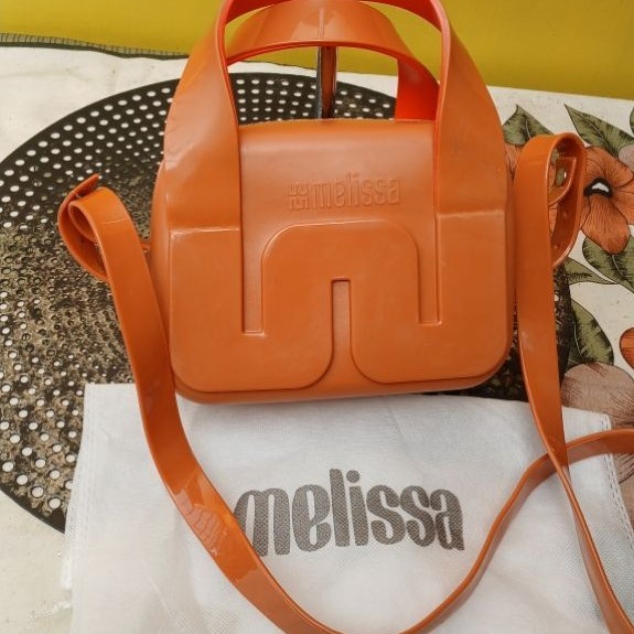 Tas selempang melissa station bag new defect