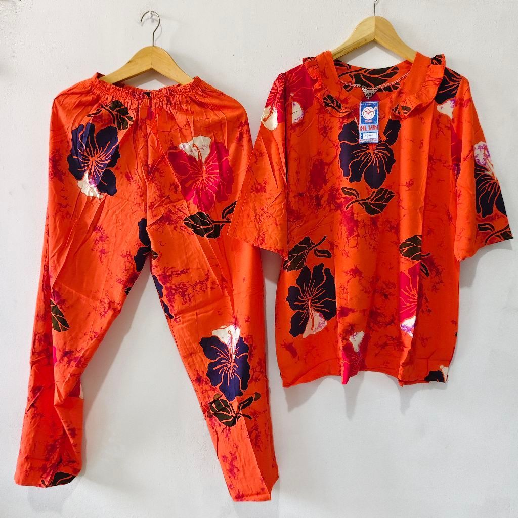 SETELAN CP BATIK ALVIN STANDAR / DEWASA / ONE SET DEWASA BATIK ALVIN CITAK  / SETCEL SPK DEWASA BD b
