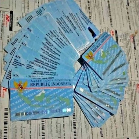 cetak ulangKTP semua wilayah satu hari jadi