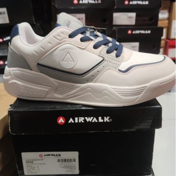 SEPATU SNEAKERS PRIA AIRWALK ERNIE WHITE GREY
