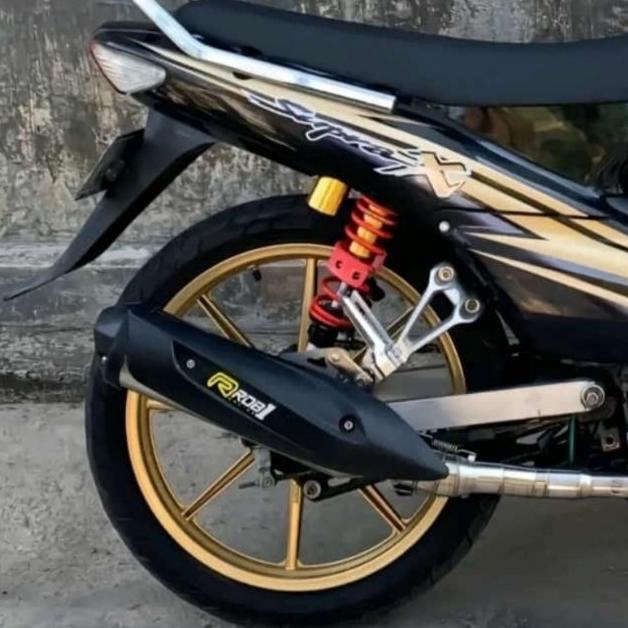 Knalpot Rob1 Supra Grand Jupiter Vega Revo Karisma Blade Shogun Smash Mx 135