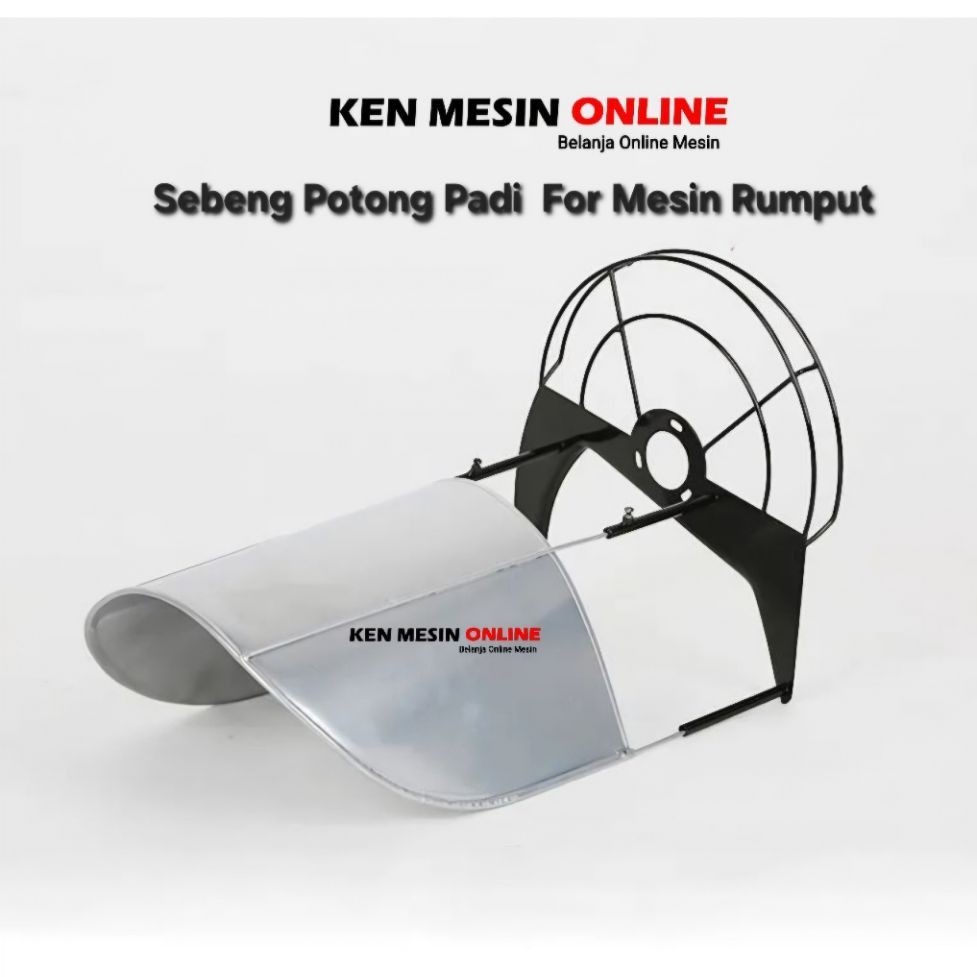 Tudung Padi Alat Panen Padi Mesin Potong Rumput