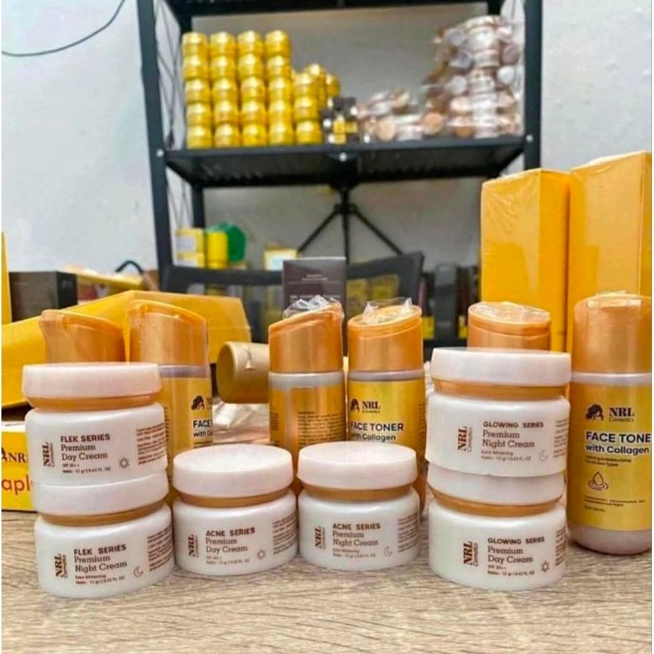 Paket Skincare NRL Glowing - Mencerahkan & Memudarkan Flek
