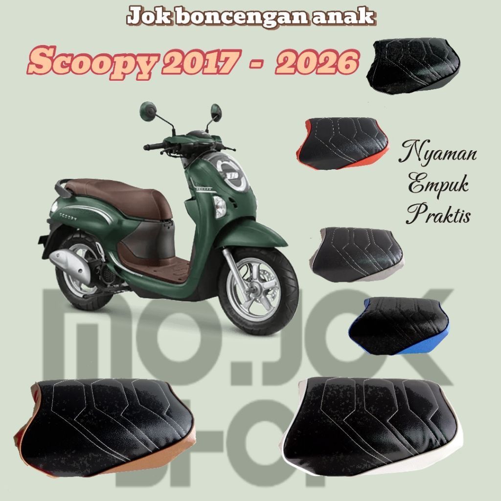 Jok boncengan anak Scoopy new 2017 - 2026 jok anak Scoopy