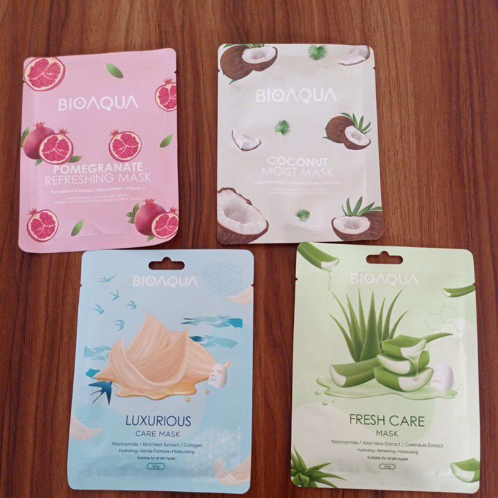 Masker Bioaqua/Sheet Mask Bioaqua BIOAQUA Essence Sheet Mask 25/30g