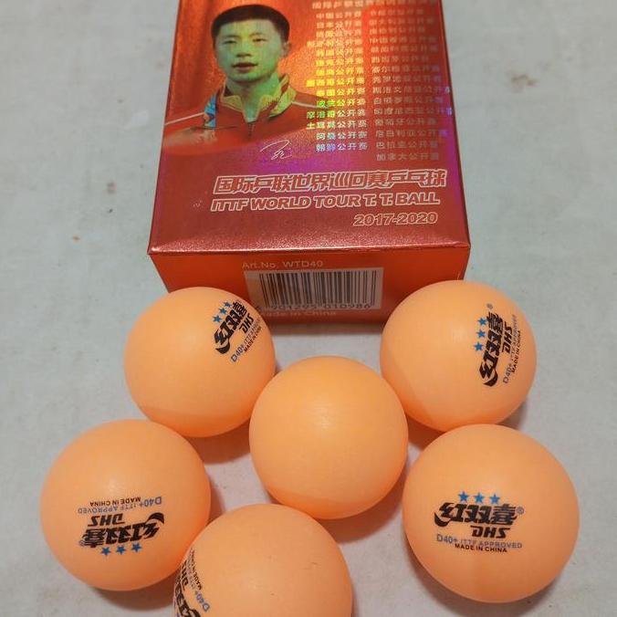 Bola pimpong / tenis meja DHS bintang 3