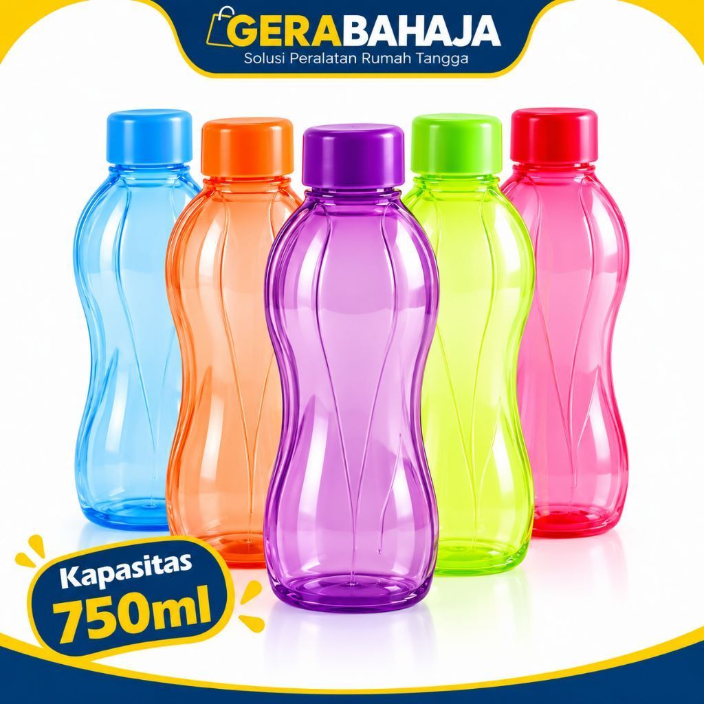 BOTOL AIR MINUM PLASTIK 750ML