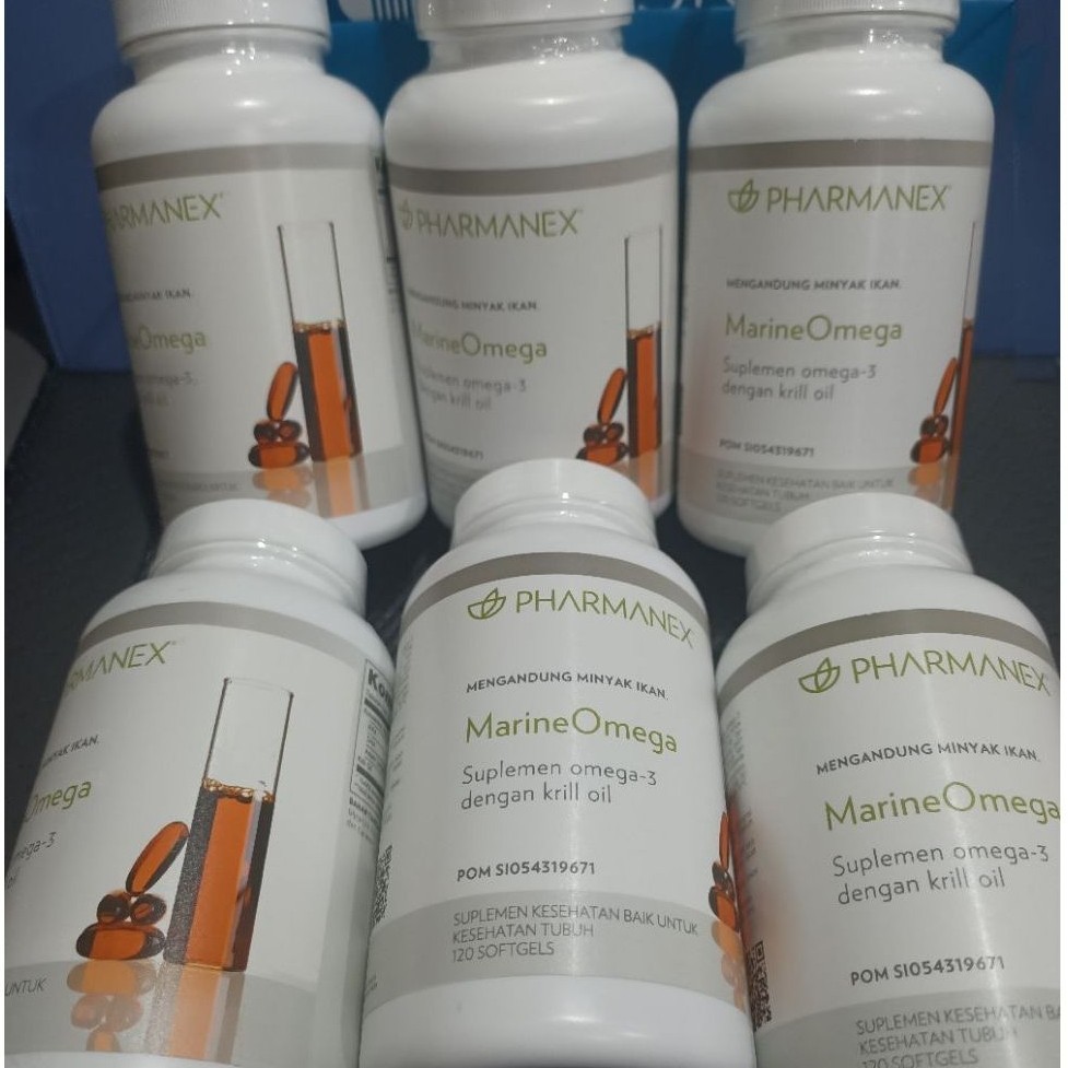 original 1 botol Marine Omega Suplemen DHA