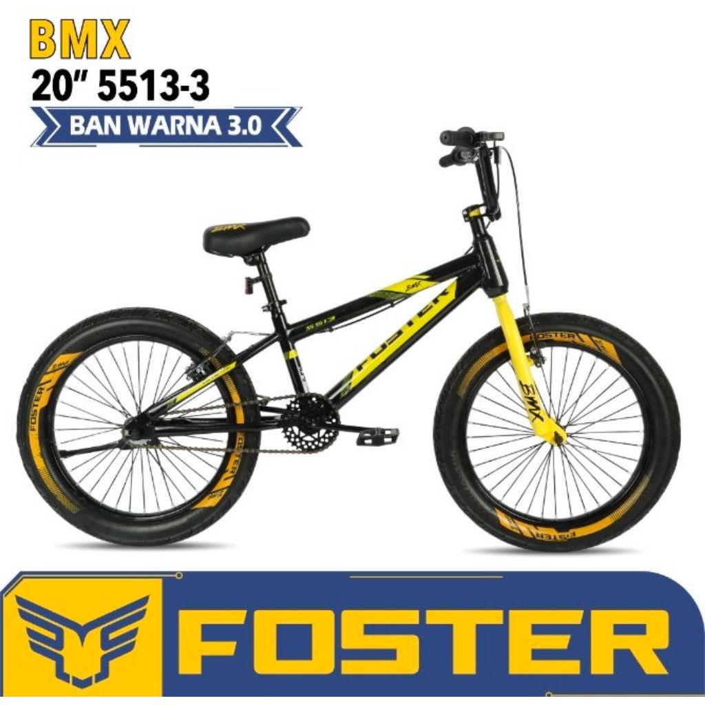 Sepeda BMX Ukuran 20 foster BAN 3.0 JUMBO