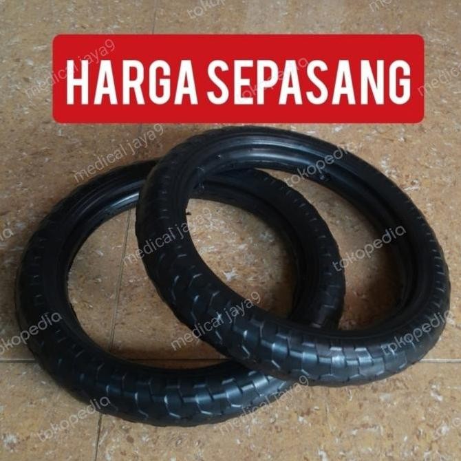TERMURAH - ( Sepasang) ban mati Kursi Roda Un 2 inch Gea FS 868