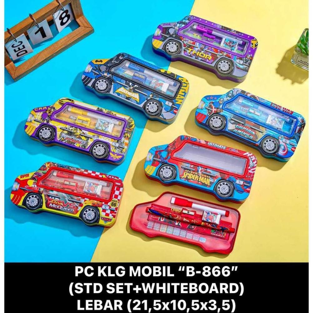 

Diskon ((Baca Keterangan))Kotak Pensil Bahan Kaleng Model Truk Besar Kecil Pencil Case Tempat Pensil Bus Roda Prermium