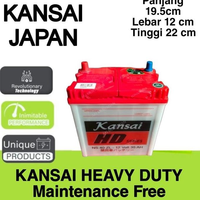 AKI KANSAI JEPANG NS 40ZL 35 AMPER