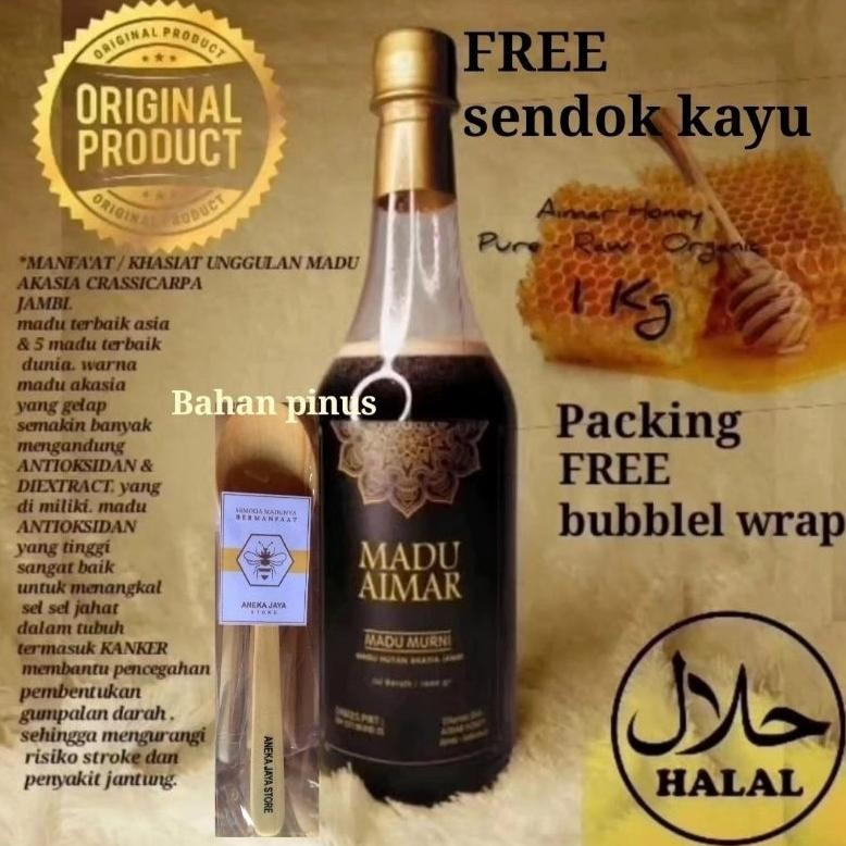 

(Terbaru) madu aimar murni akasia jambi sumatra 1000 gr (Terlaris)