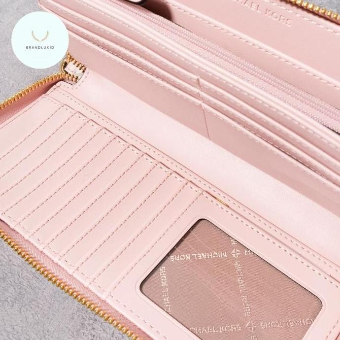 Michael Kors Jet Set Travel Large Continental Wristlet Monogram