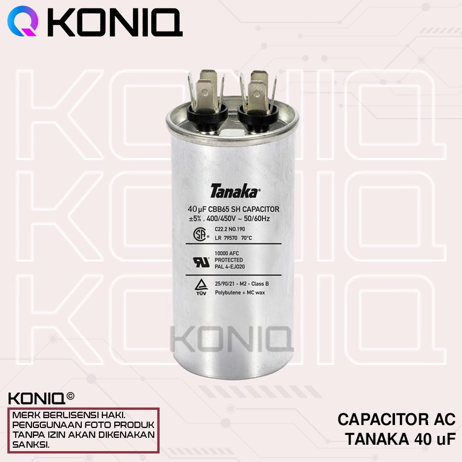 KAPASITOR AC 40 UF MIKRO / CAPASITOR 40 UF MIKRO CBB65 aSt