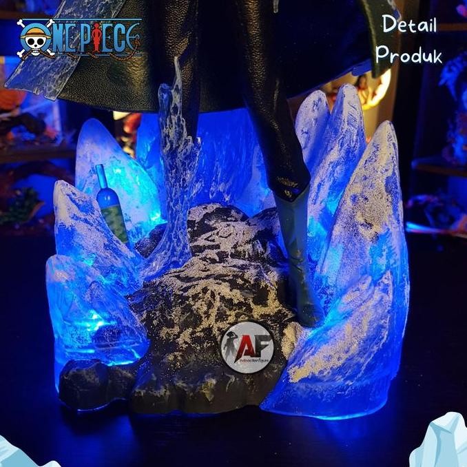 Statue Action Figure One Piece Aokiji Kuzan Big Players Perfect Grade Recast Led
