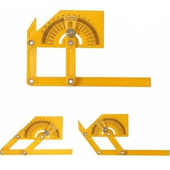 

Penggaris Kayu Busur Derajat Ukur Angle Protractor Woodworking Allshop