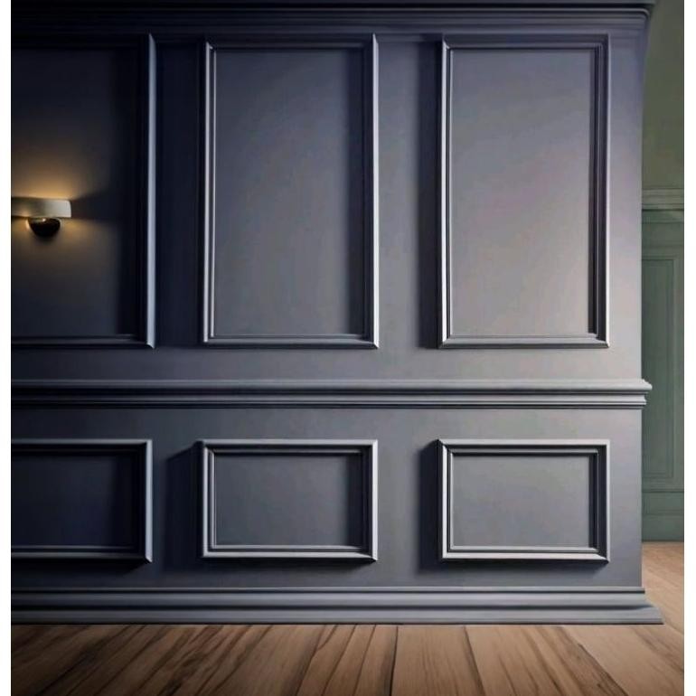 Pilih Lokal Jabodetabek - Wall Moulding Polos List Gypsum Hiasan Dinding / Wall Moulding Gypsum List