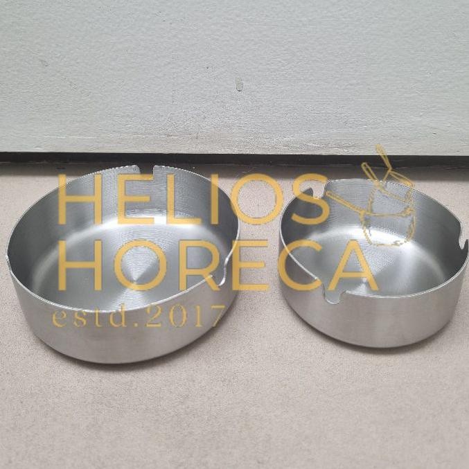 Jeju Asbak Stainless Steel Ash Tray Tempat Puntung Rokok aSt