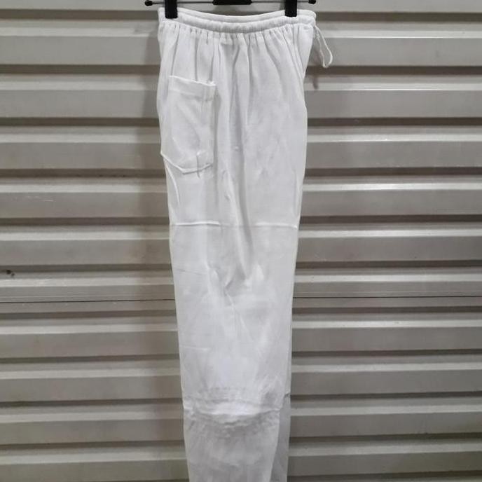 Celana Training Putih Gading#Training Dewasa Pria/Wanita