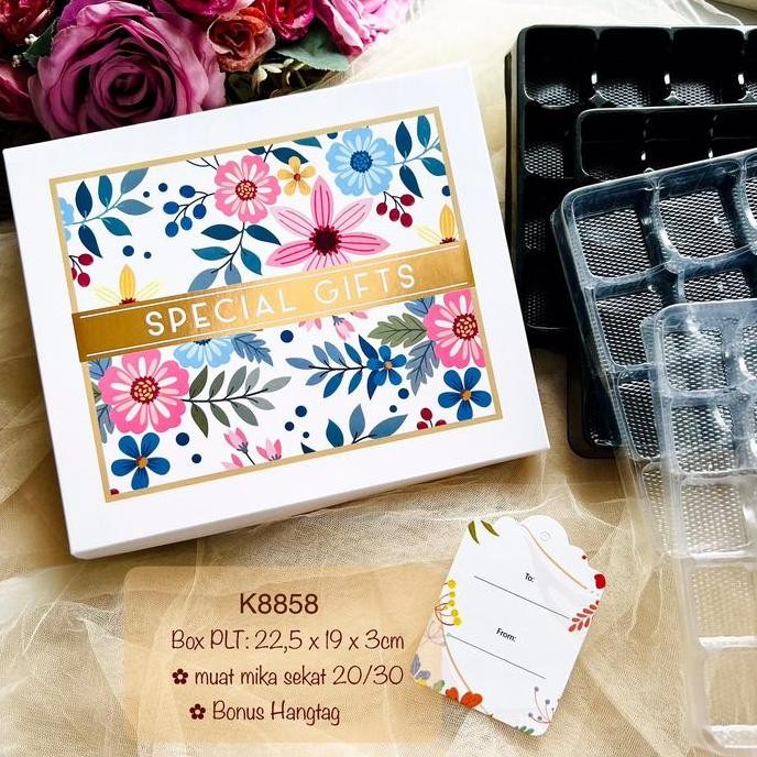 

HOT SALE! (10pcs) Kotak Mika Sekat 20/30 K8858| Box Nastar| dus Lapis mini| CEK VARIAN