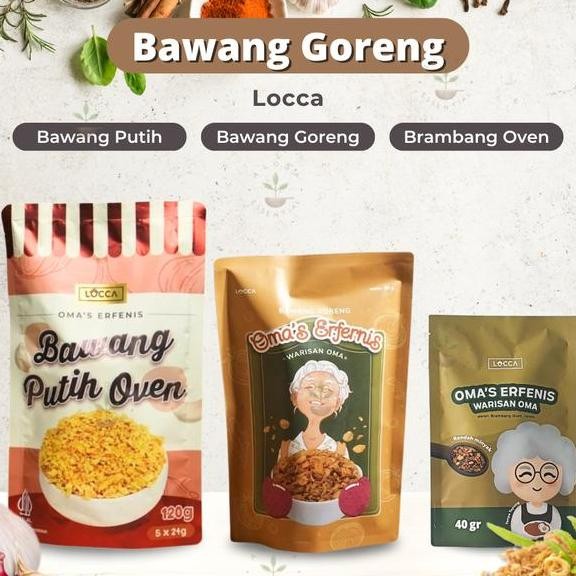 

Locca Bawang Merah Goreng Omas Efernis Brambang Oven Bawang Putih Oven Sna Anak Mpasi Anak