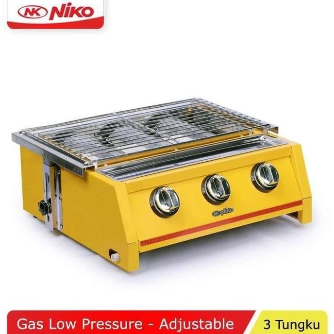 NIKO Kompor Pemanggang BBQ NIKO 3 TungkuNIKO NK-GR3 CO
