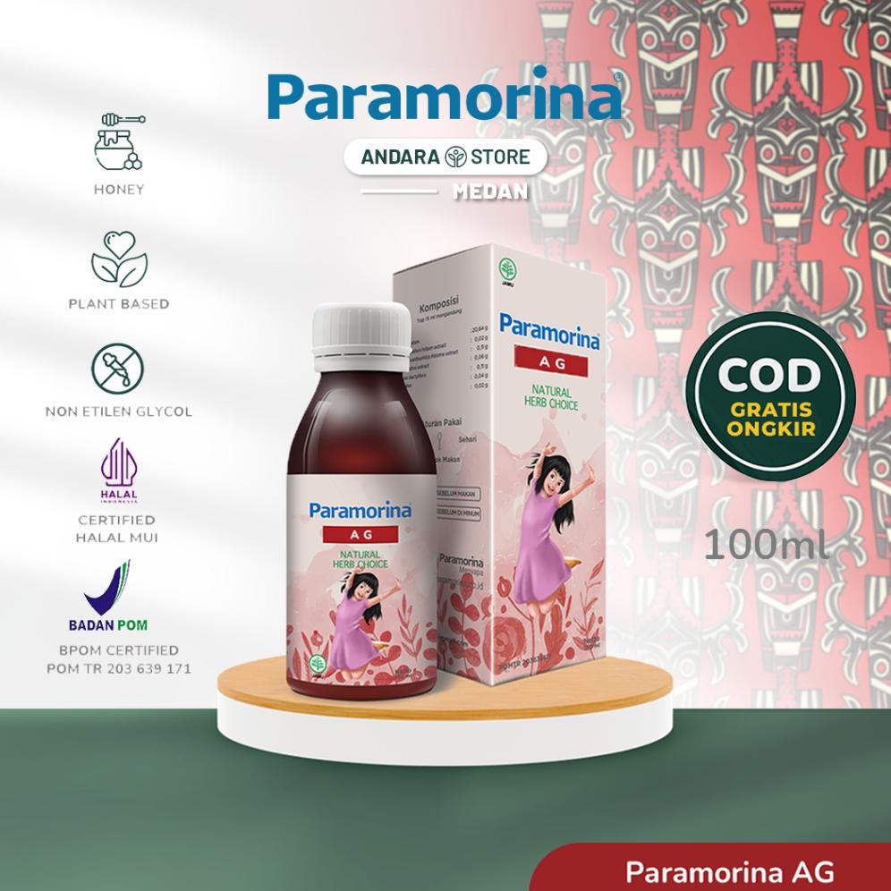 

(Terbaru) Paramorina AG (Activegrow) - Madu Herbal Membantu Anak Cepat Jalan dan Daya Tahan Tubuh (Terlaris)