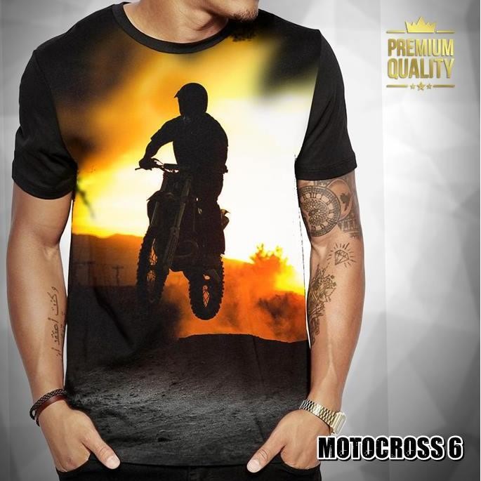 Ready Baju KAOS TRAIL MOTOCROSS Husqvarna HONDA Kaos Motor Trail PREMIUM