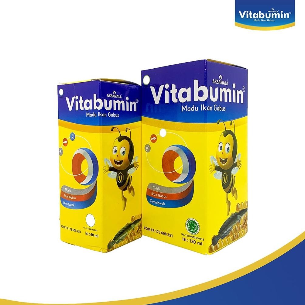 

(Terbaru) Vitabumin 60ml / 130ml Vitamin Madu Anak vitamin anak madu anak sehat Vitabumin (Terlaris)