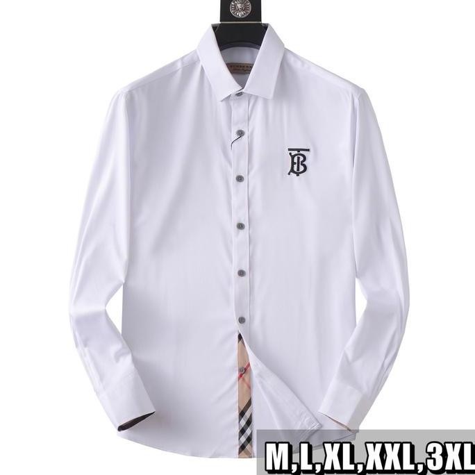 ready  KEMEJA PRIA LENGAN PANJANG / KEMEJA BRANDED MIRROR VIP ELEGANT PUTIH