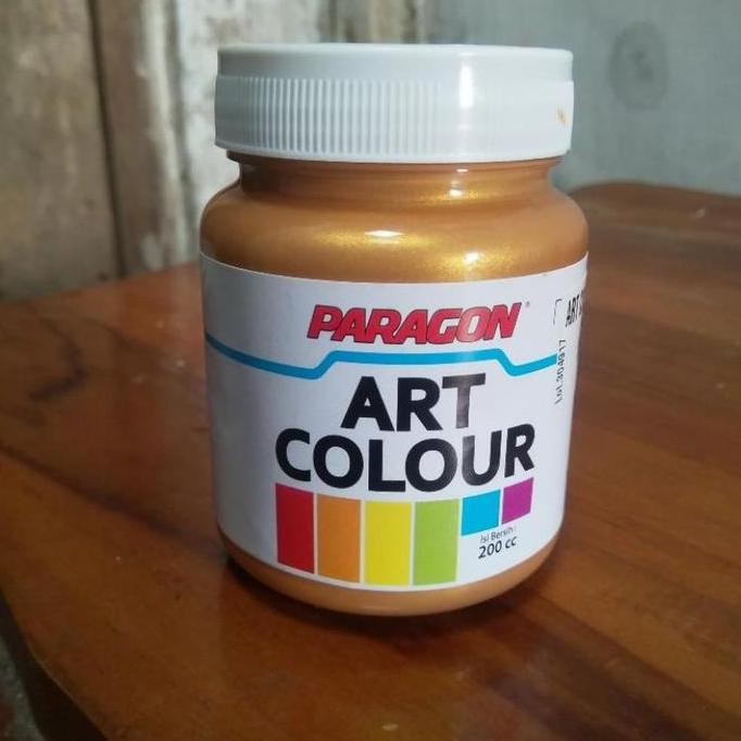 

Cat emas gold paragon art color isi 200cc ac16 dan ac 15 cat air cat dekorasi gabus ,cat kertas
