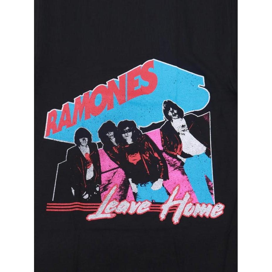 ready  RAMONES Leave Home Kaos Band Musik Pop Punk Rock Licensed USA Original