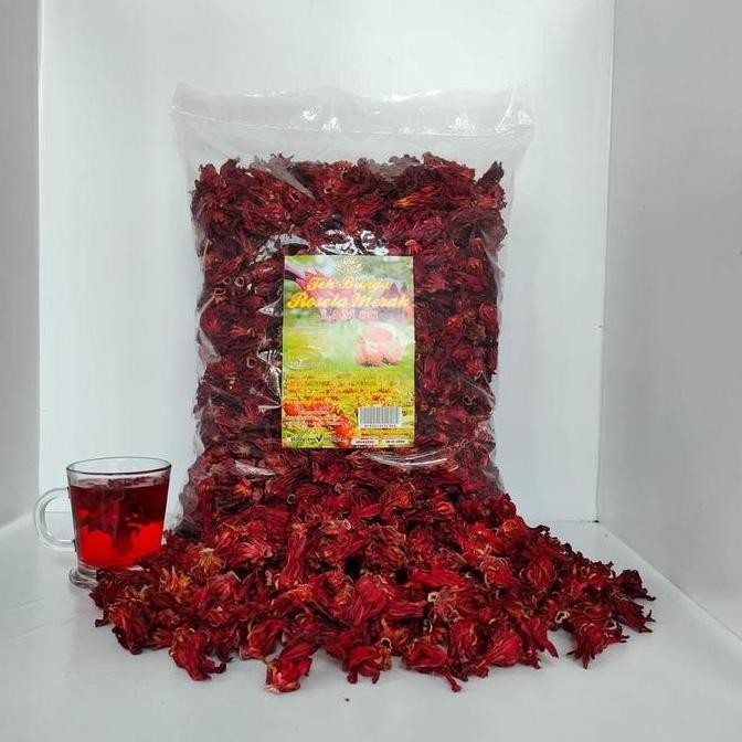 

welcome to tahuan jaya rosella merah kering panen baru kemasan 1kg teh herbal banyak manfaat