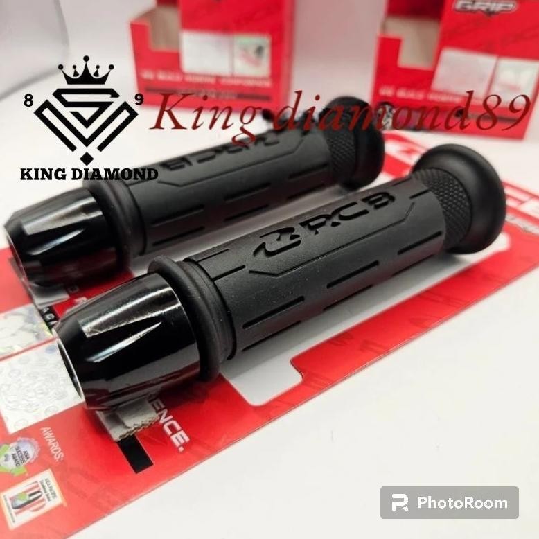 Premium Handgrip Rcb Hg 77 Handgrip Rcb Original + Jalu Stang Full Cnc Universal Handgrip Motor Beat